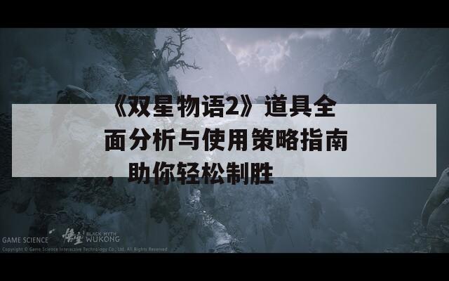 《双星物语2》道具全面分析与使用策略指南，助你轻松制胜