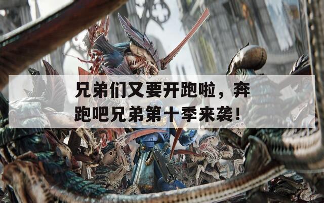 兄弟们又要开跑啦，奔跑吧兄弟第十季来袭！