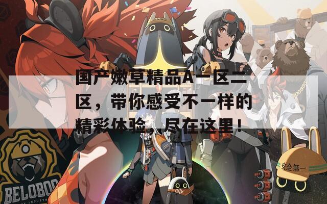 国产嫩草精品A一区二区，带你感受不一样的精彩体验，尽在这里！