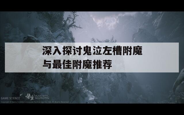 深入探讨鬼泣左槽附魔与最佳附魔推荐