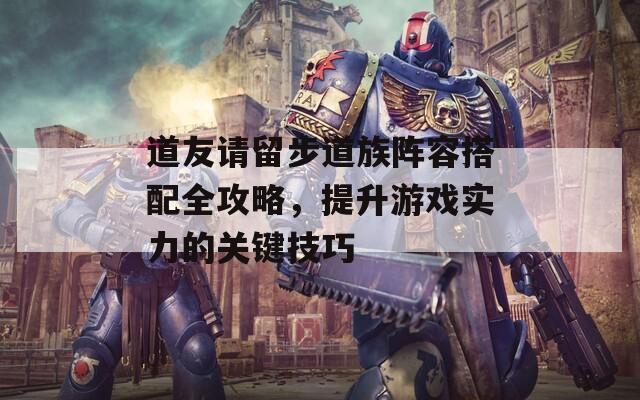 道友请留步道族阵容搭配全攻略，提升游戏实力的关键技巧