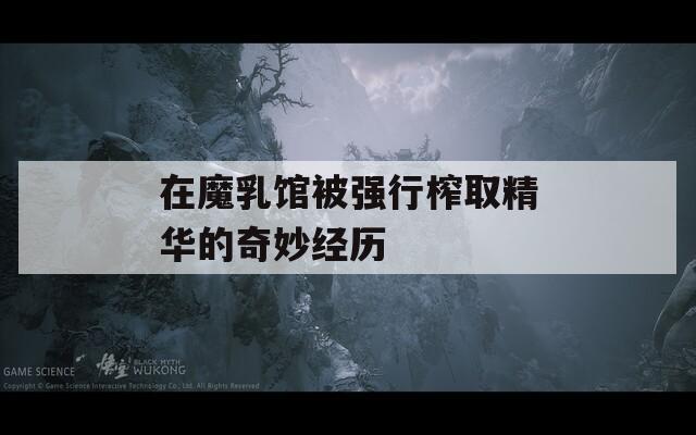 在魔乳馆被强行榨取精华的奇妙经历