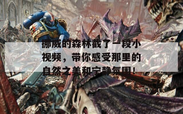 挪威的森林截了一段小视频，带你感受那里的自然之美和宁静氛围！