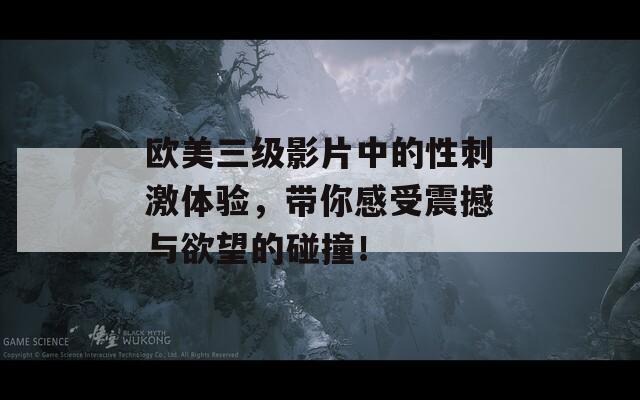 欧美三级影片中的性刺激体验，带你感受震撼与欲望的碰撞！