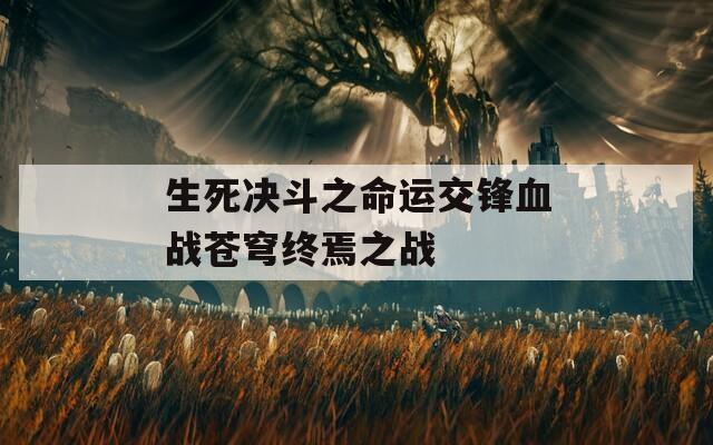 生死决斗之命运交锋血战苍穹终焉之战