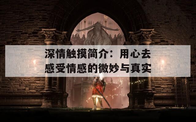 深情触摸简介：用心去感受情感的微妙与真实