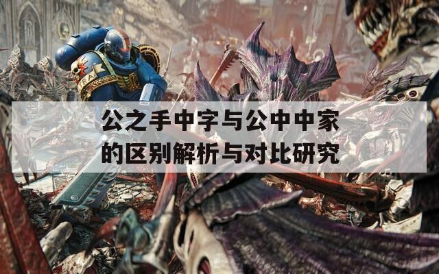 公之手中字与公中中家的区别解析与对比研究