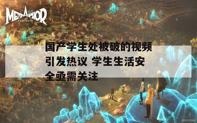 国产学生处被破的视频引发热议 学生生活安全亟需关注