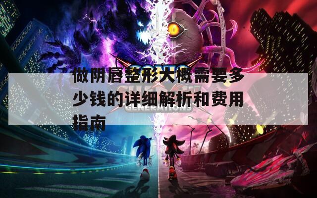 做阴唇整形大概需要多少钱的详细解析和费用指南