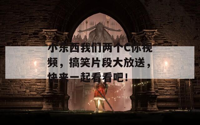 小东西我们两个C你视频，搞笑片段大放送，快来一起看看吧！