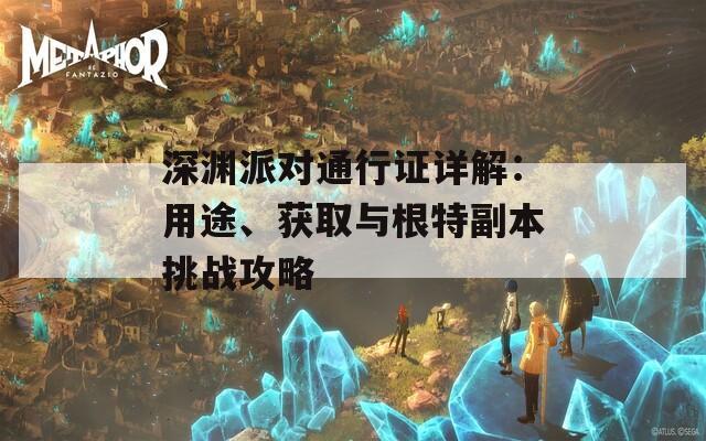 深渊派对通行证详解：用途、获取与根特副本挑战攻略