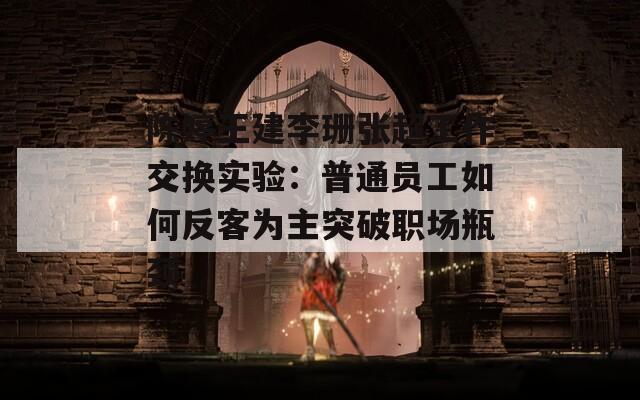 陈婷王建李珊张超工作交换实验：普通员工如何反客为主突破职场瓶颈