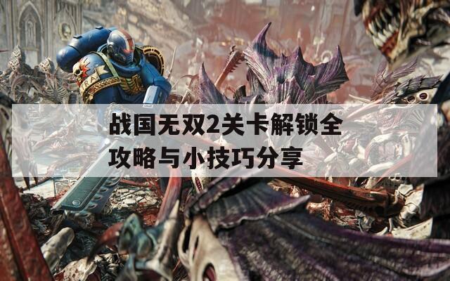 战国无双2关卡解锁全攻略与小技巧分享