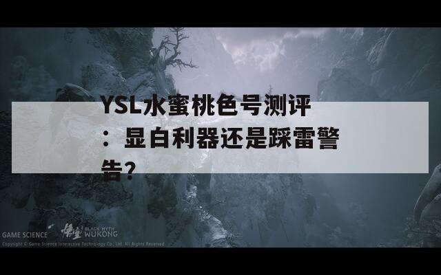YSL水蜜桃色号测评：显白利器还是踩雷警告？