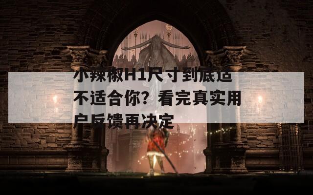 小辣椒H1尺寸到底适不适合你？看完真实用户反馈再决定