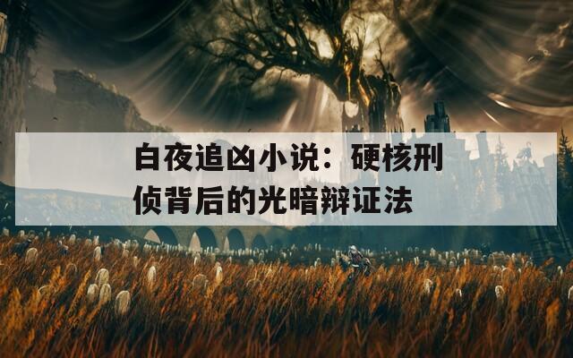 白夜追凶小说：硬核刑侦背后的光暗辩证法