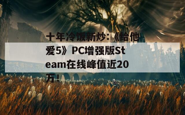 十年冷饭新炒:《给他爱5》PC增强版Steam在线峰值近20万！