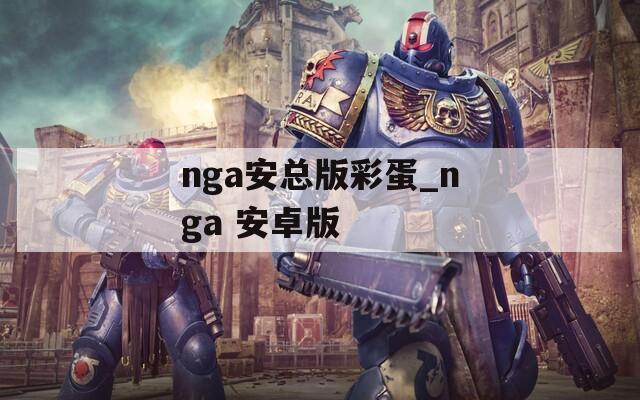 nga安总版彩蛋_nga 安卓版