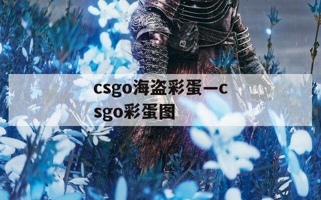 csgo海盗彩蛋—csgo彩蛋图