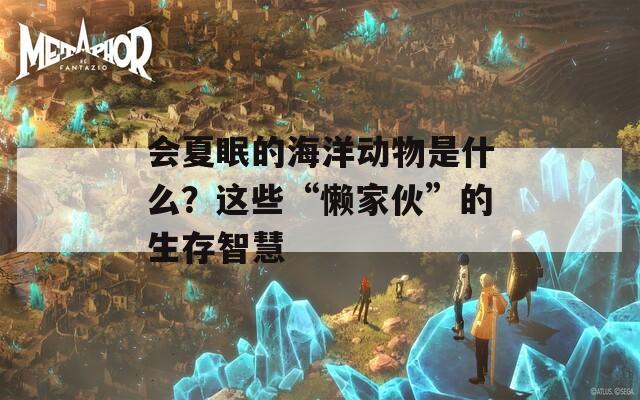 会夏眠的海洋动物是什么？这些“懒家伙”的生存智慧