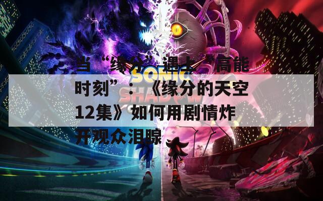 当“缘分”遇上“高能时刻”：《缘分的天空12集》如何用剧情炸开观众泪腺
