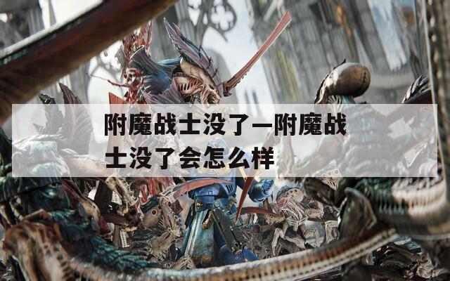 附魔战士没了—附魔战士没了会怎么样