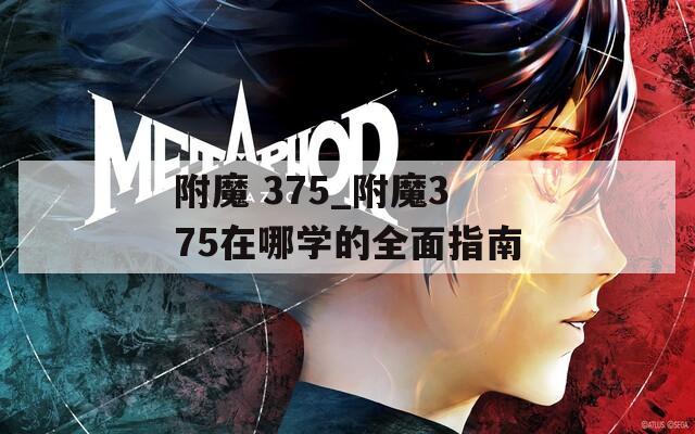 附魔 375_附魔375在哪学的全面指南