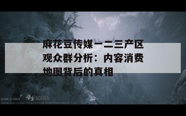 麻花豆传媒一二三产区观众群分析：内容消费地图背后的真相
